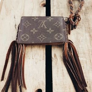 Revamped LV Monogram Wristlet